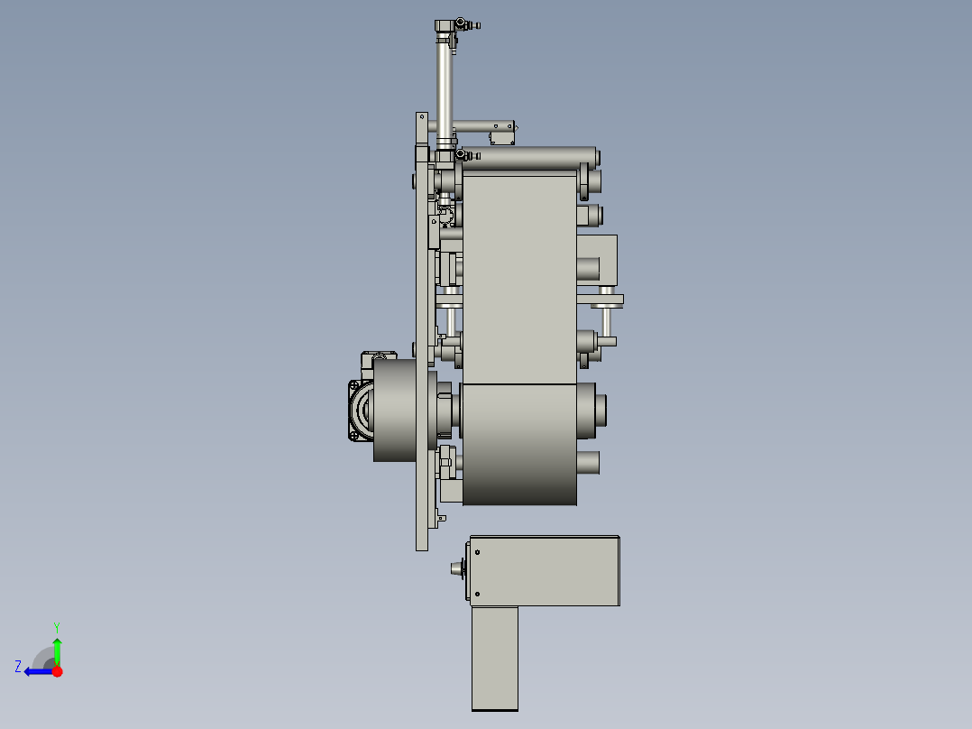 NM16076-09绝缘片收放卷2右视图
