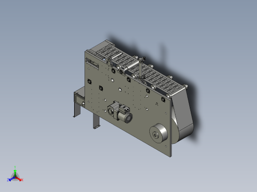 NM16076-09绝缘片收放卷2正等轴测缩略图