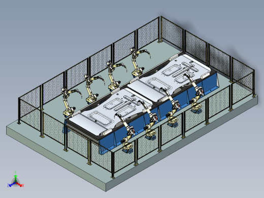 钣金总成焊接工作站设计