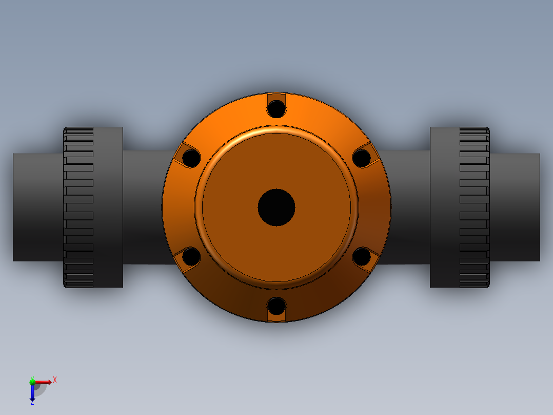 VALVE-ANGLE_DN40_PN10_U-PVC俯视图