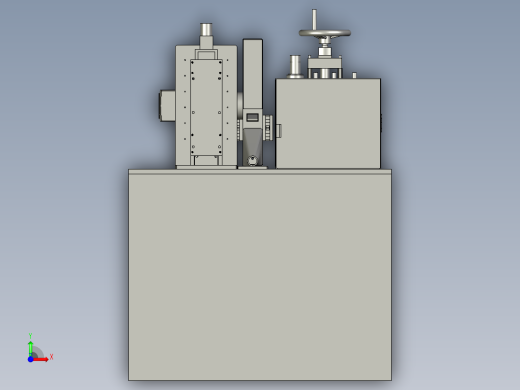 牵引机装配体g前视缩略图