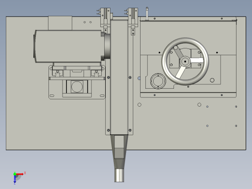 牵引机装配体g俯视缩略图