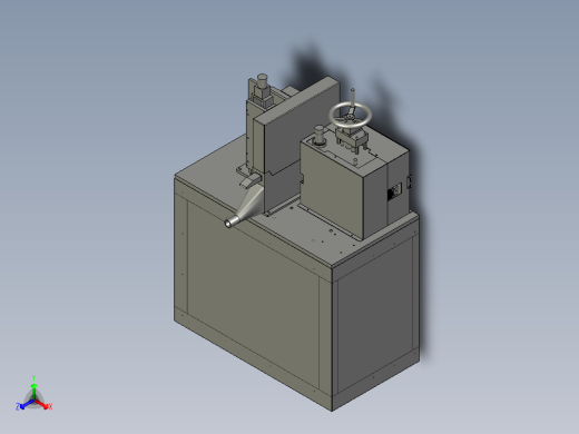 牵引机装配体g正等轴测缩略图