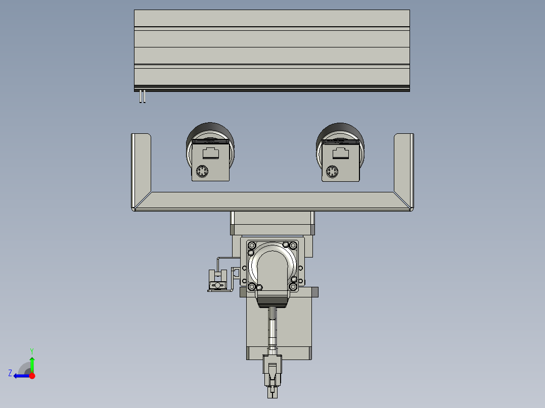 检测相机右视图