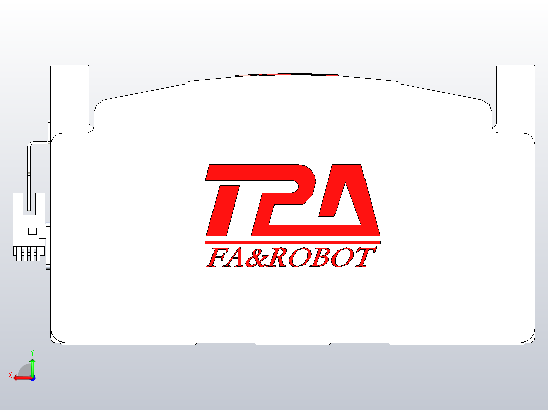 日规模组半封闭丝杆TPA-HNR-202D-2510C-L650-M-Y-P75-N3后视图