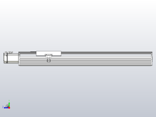 日规模组半封闭丝杆TPA-HNR-202D-2510C-L650-M-Y-P75-N3右视缩略图