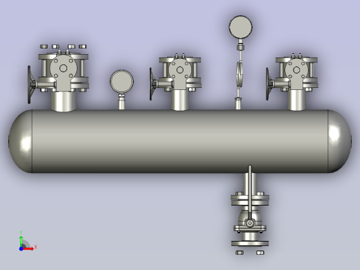 分集水器组装模块前视缩略图