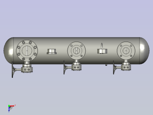 分集水器组装模块俯视缩略图
