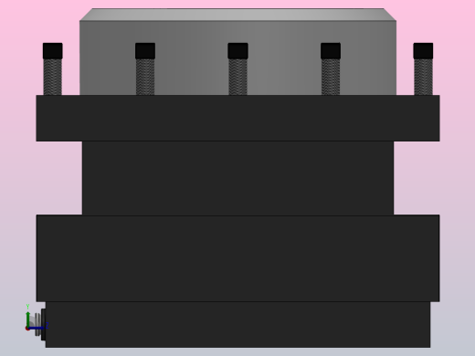 AK23系列数控转塔刀架[AK23440X4C]左视缩略图