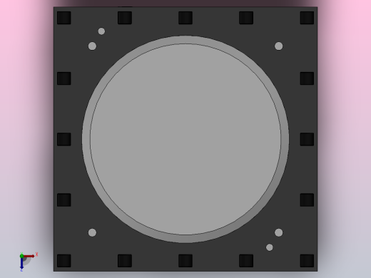 AK23系列数控转塔刀架[AK23440X4C]俯视缩略图