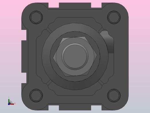 SE标准气缸系列[SE 50×100-S]前视缩略图