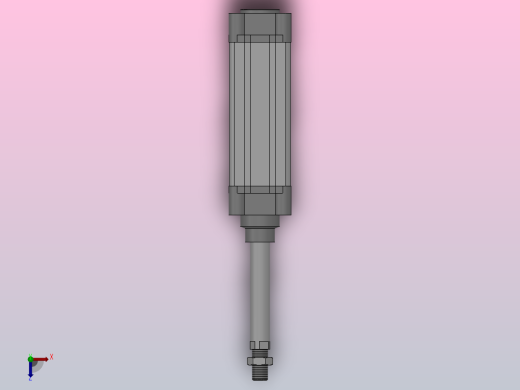 SE标准气缸系列[SE 50×100-S]俯视缩略图