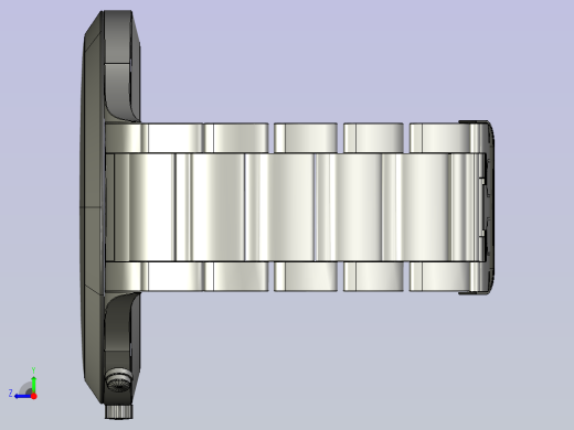 复古手表模型右视缩略图