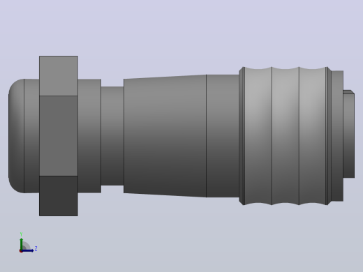 SF1210P[SF1210P-6]航空插头，多芯接头，连接器左视缩略图