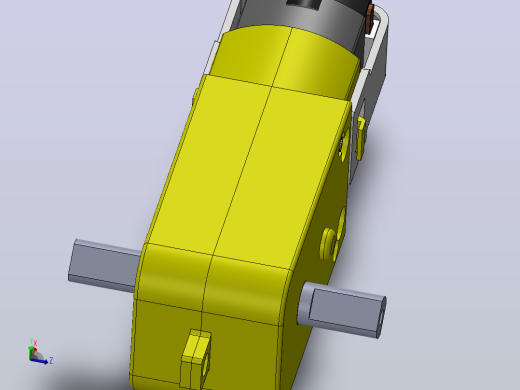 仿人双腿腿部行走机构3D数模图纸 Solidworks设计