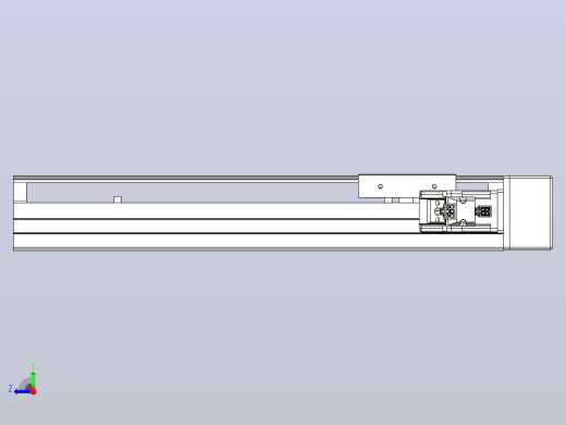 MTH12标准螺杆滑台[MTH12-L#-250-BR-P10-C3]右视缩略图