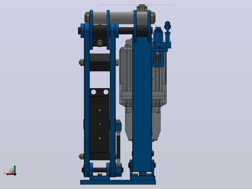 YP41系列电力液压盘式制动器YP41-4500-800×30-ⅡA-CL.RL.WL.HL后视缩略图