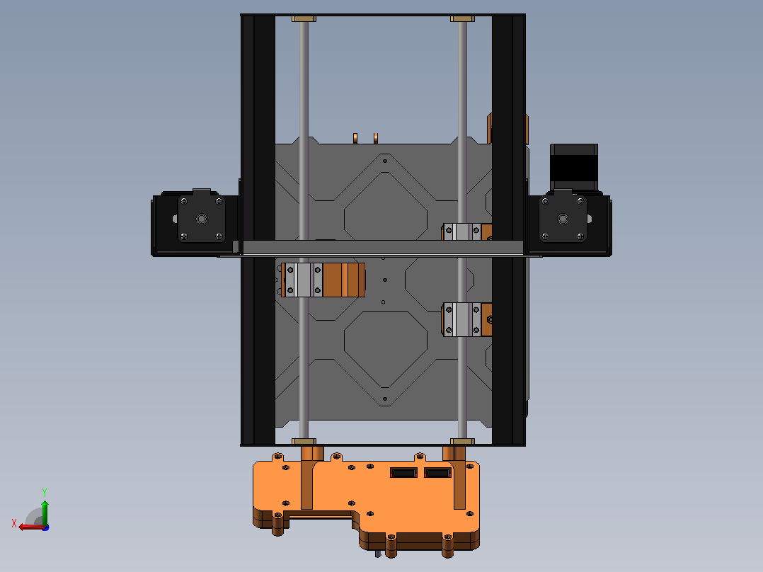 Prusa MK3S-3D打印机后视图