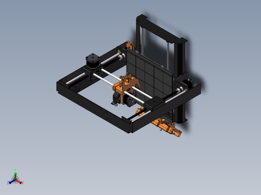 Prusa MK3S-3D打印机正等轴测缩略图