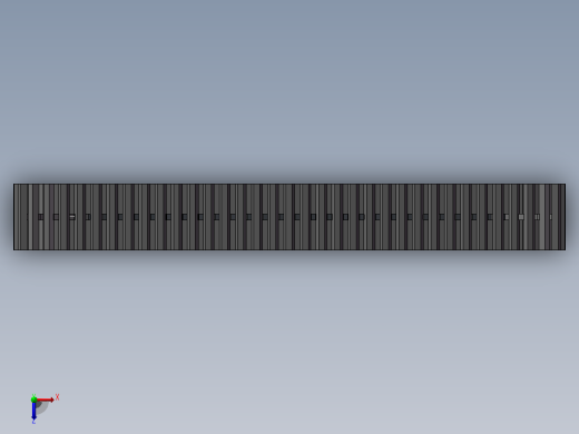 C50R-5BTV橡胶履带450×110×74俯视缩略图