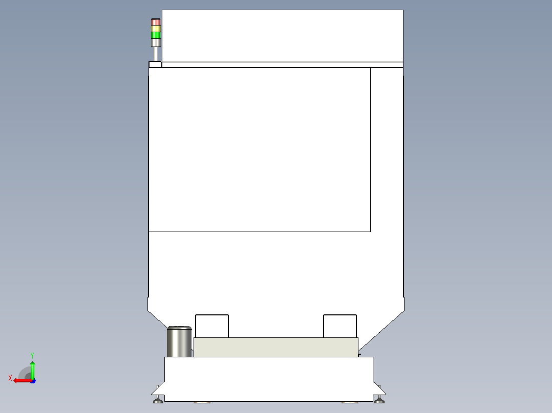 Fanuc a-D14MiA机床后视图