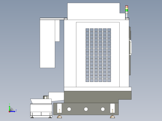 Fanuc a-D14MiA机床左视缩略图