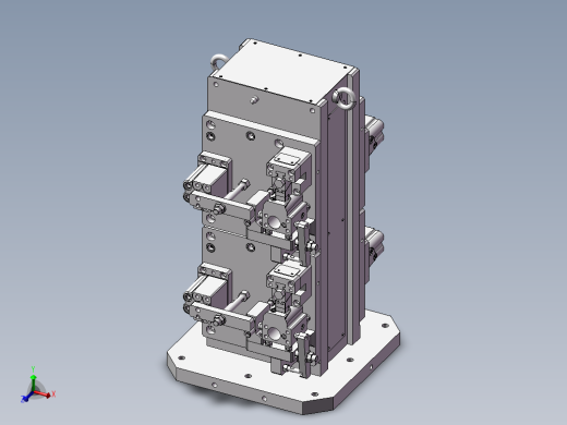 阀体夹具组立图