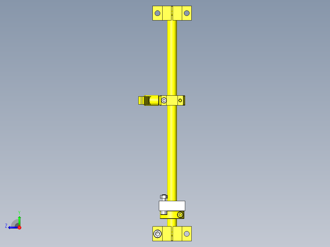 操作盘旋转机构右视图