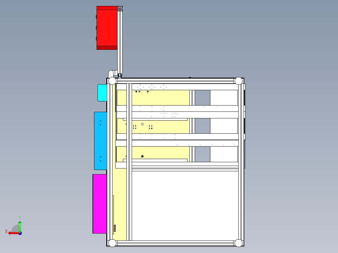 FB11041 319奥迪滑轨压接设备改造后视图