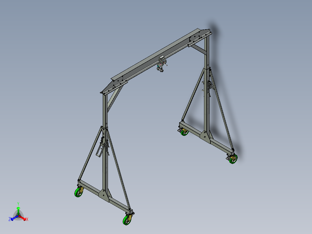 便携式龙门机架 2吨