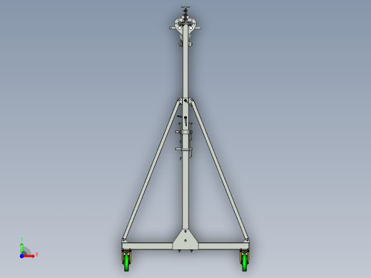 便携式龙门机架 2吨前视缩略图