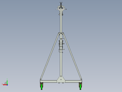 便携式龙门机架 2吨后视缩略图