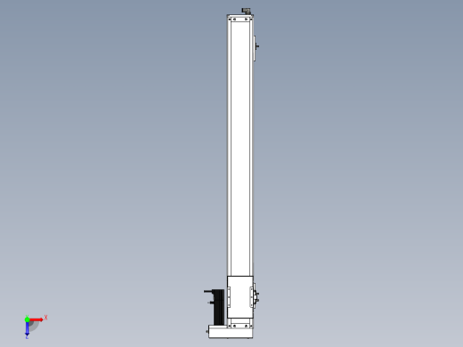 Toyo东佑达直线模组-ECH10-1000-BR-100W+煞車俯视缩略图
