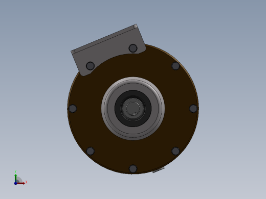行星减速器三维建模图纸 Inventor设计 附STP格式