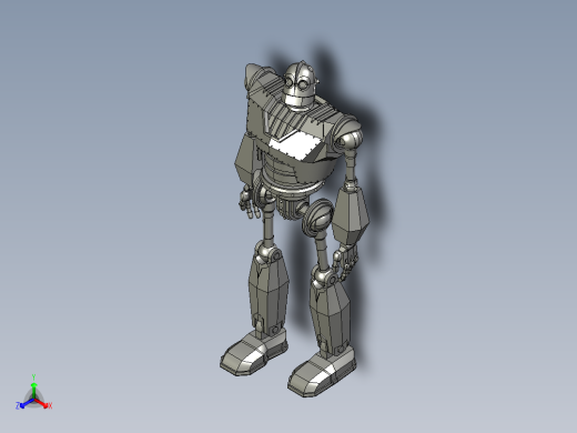 动画钢铁巨人手办玩具