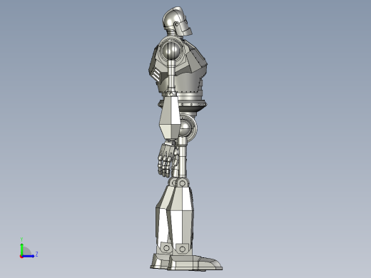 动画钢铁巨人手办玩具左视缩略图