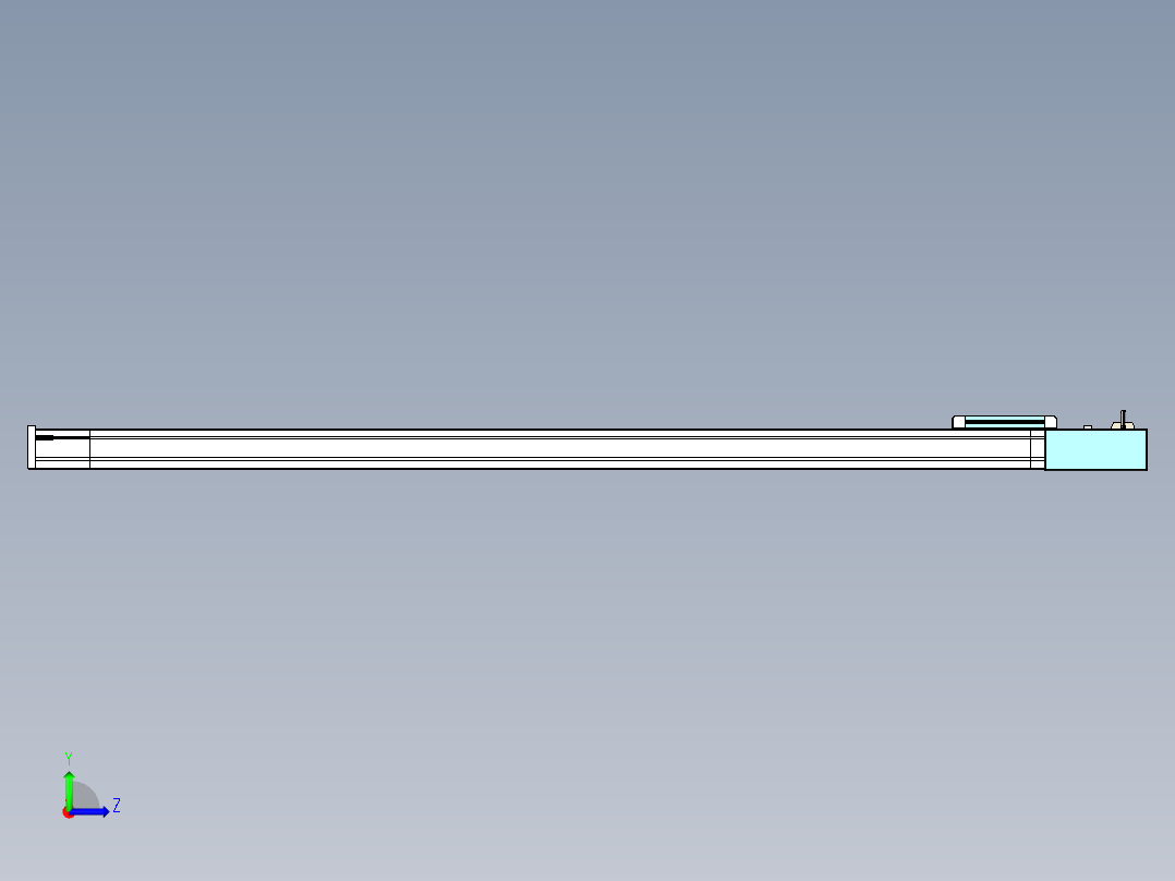欧规系列-LB6A-L65-S1400-BR-ZP40-C3左视图