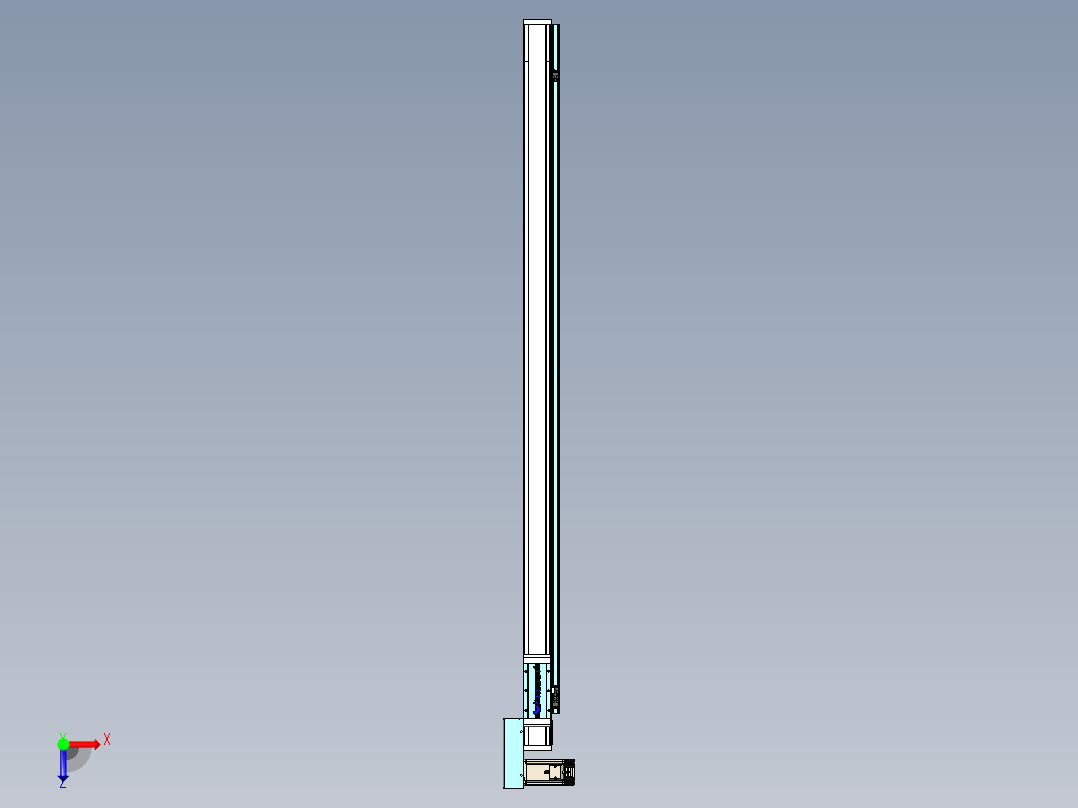 欧规系列-LB6A-L65-S1400-BR-ZP40-C3俯视图