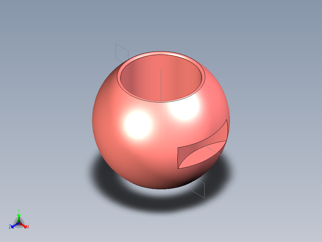 管道手动球阀-水管开关阀-手动阀门User Library-md52c150dn25_MD52DN25.BP正等轴测图