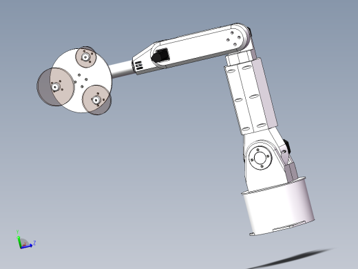 铸件打磨机械手设计含SW三维==1268484==390