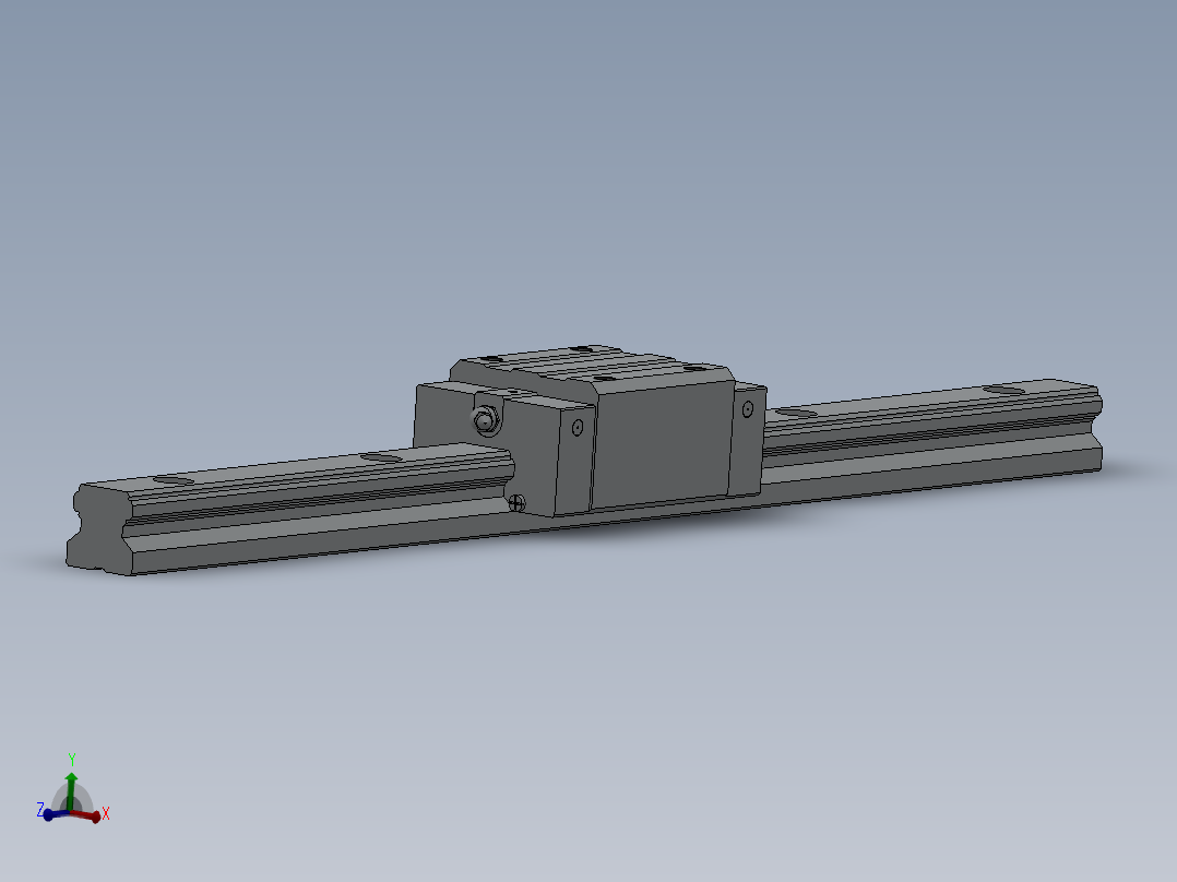 滑块HGH15CA主视图