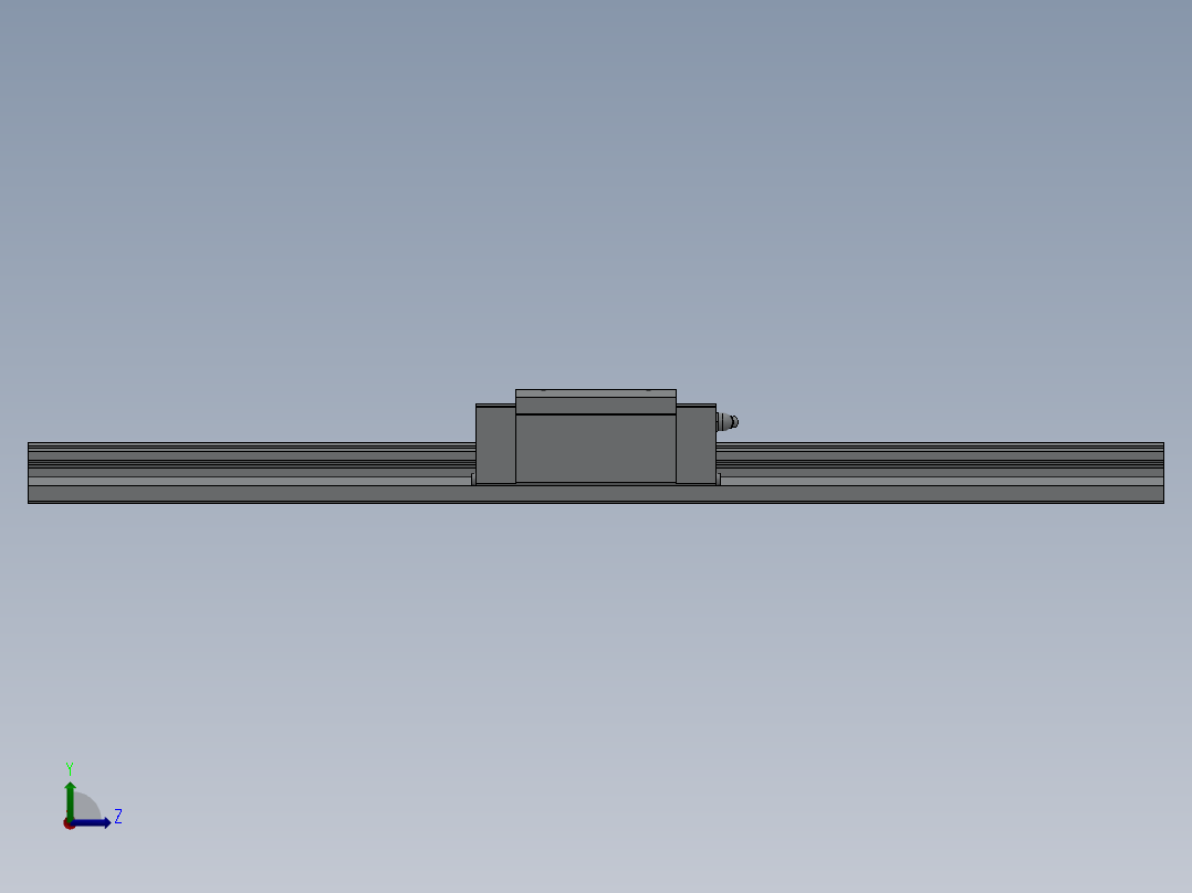滑块HGH15CA左视图