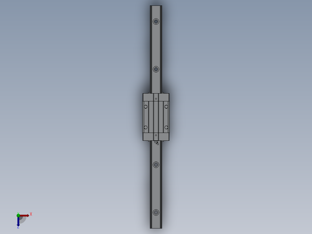 滑块HGH15CA俯视图