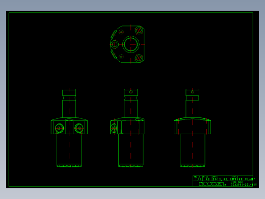 KOSMEKTLA2001-2CL-Y45多系列多零件图纸模型