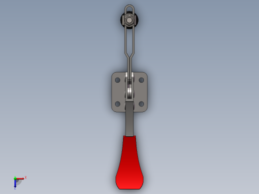 水平式快速夹具俯视缩略图