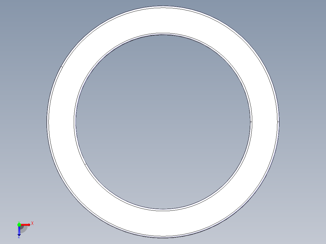 平面推力球轴承51118俯视图