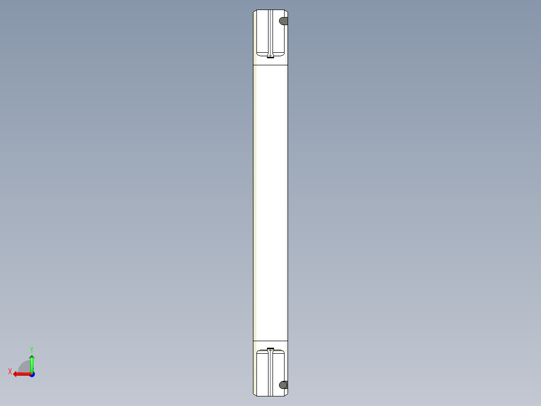 基恩士SL-V08L_R_kc图纸模型后视图