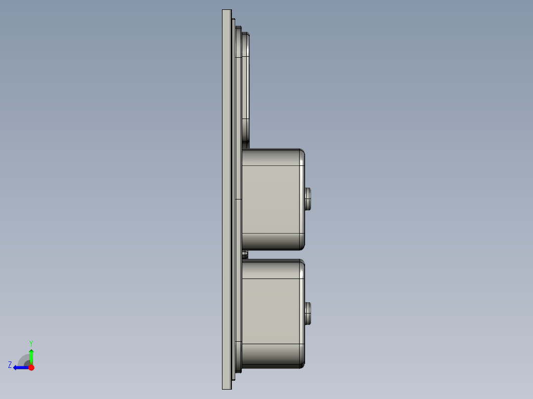 水槽、不锈钢水槽(153)右视图