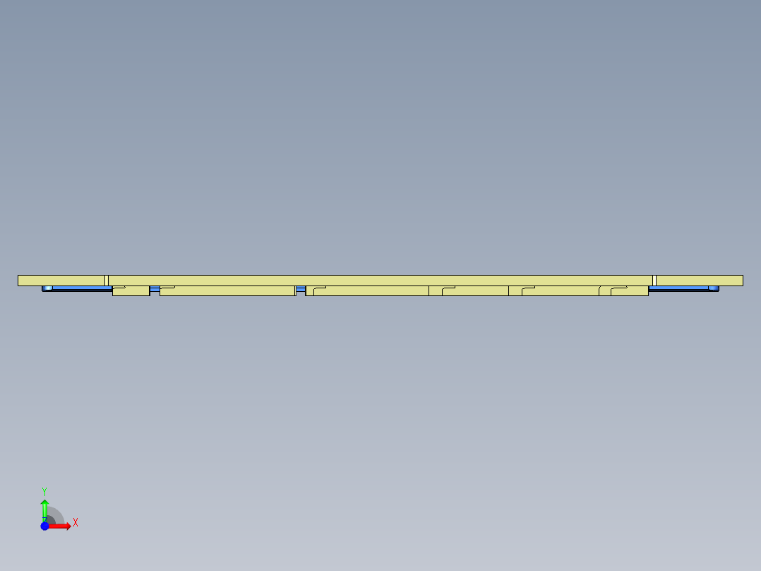 ZAZ00-A-笔记本CNC工装夹具三维模型CNC3-2014-07-024前视图