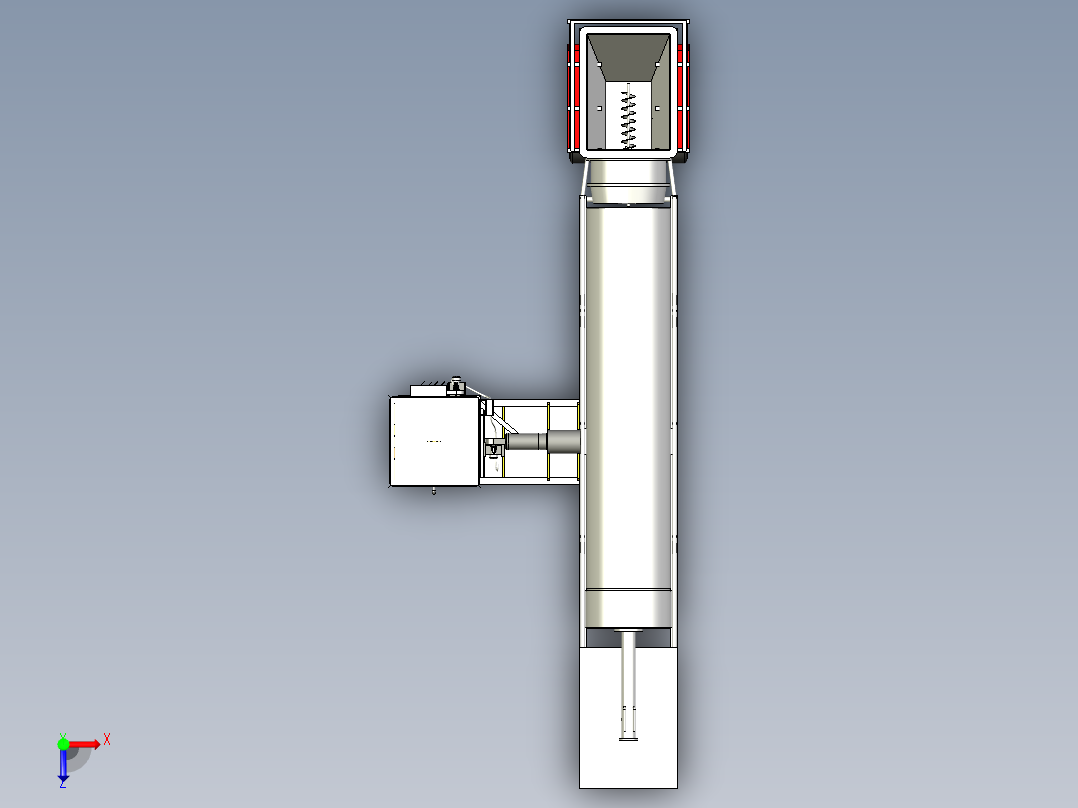 B3003426-生物燃烧器俯视图